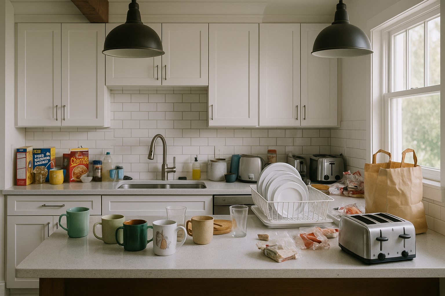 Before: Kitchen Declutter